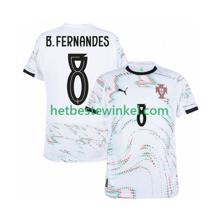 Portugal Bruno Fernandes 8 Voetbalshirts Uit 2025-26